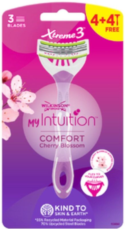 Wilkinson - Xtreme 3 Beauty - Wegwerpscheermesjes - 8 Stuks - Glijstrip Verrijkt met Aloë en Jojoba