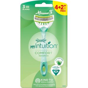 Wilkinson Sword - Xtreme 3 Comfort Sensitive - Wegwerp Scheermessen - 6 st