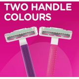 Wilkinson - Intuition Extra 2 - Wegwerpmesjes - 15 Stuks - Aloë Vera Glijstrip