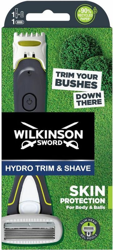 Wilkinson Sword - Hydro Trim and Shave - Elektrisch Scheerapparaat - Voor Lichaam
