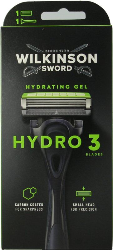 Wilkinson - Hydro 3 - Scheerapparaat - 1 Stuks - Met Gel-Reservoir