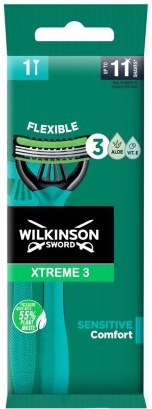 Wilkinson - Xtreme 3 Sensitive - Wegwerpscheermesjes - 11 Stuks