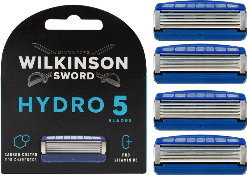 Wilkinson - Hydro 5 - Scheermesjes - 4 Stuks - Skin Protection