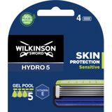 Wilkinson Sword - Hydro 5 - Scheermesjes - 4 Stuks - Huidgevoelig