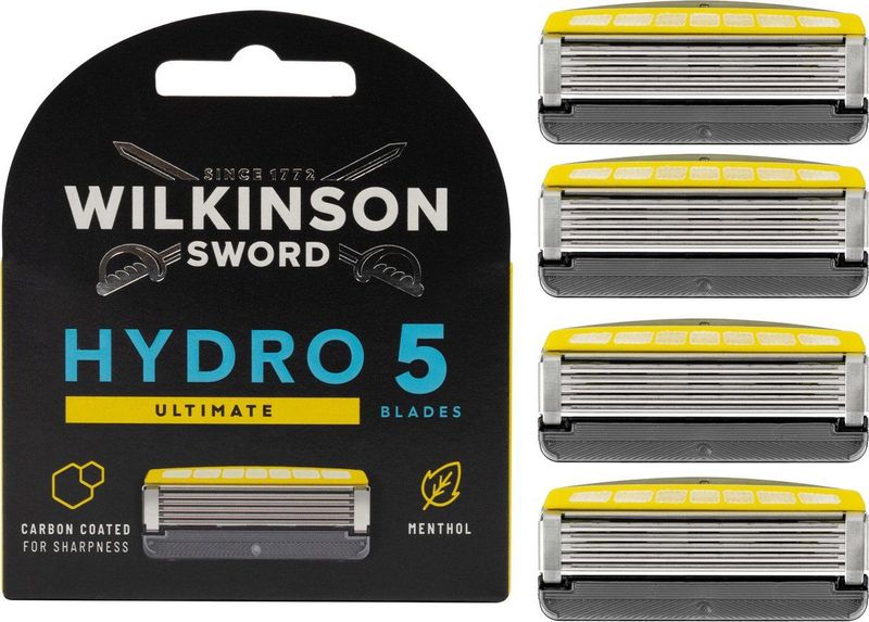 Wilkinson Sword - Hydro 5 Skin Protection Advanced - Navulmesjes - 4 Stuks