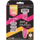 Intuition - Scheermes - Watergeactiveerde Gel - Eenvoudig Gebruik