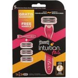 Intuition - Scheermes - Watergeactiveerde Gel - Eenvoudig Gebruik