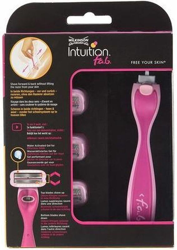 Intuition - Scheermes - Watergeactiveerde Gel - Eenvoudig Gebruik