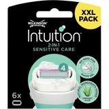 Wilkinson Sword - Intuition Sensitive Care - Vervangende Opzetstuk 6 st