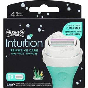 Wilkinson Sword - Intuition Sensitive Care - Vervangende Opzetstuk 6 st