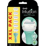 Wilkinson Intuition 2 in 1 Sensitive Care Scheermes Voordeelverpakking 6 stuks