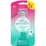 Wilkinson - Quattro - Scheermesjes - 4 Stuks - Voor Vrouwen