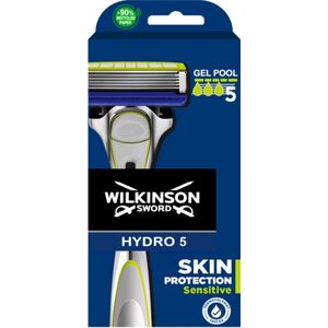 Wilkinson Sword - Hydro 5 - Sensitive - 1 Scheersysteem + 1 Scheermesje