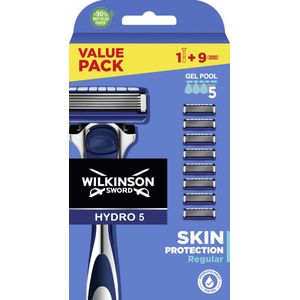 Wilkinson Sword Hydro 5 Skin Protection - Scheermes - Voordeelverpakking - Navulmesjes 9 stuks