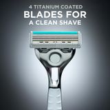 Wilkinson Sword Quattro Essential Sensitive - Navulmesjes - 7 stuks