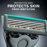 Wilkinson Sword Quattro Essential Sensitive - Navulmesjes - 7 stuks