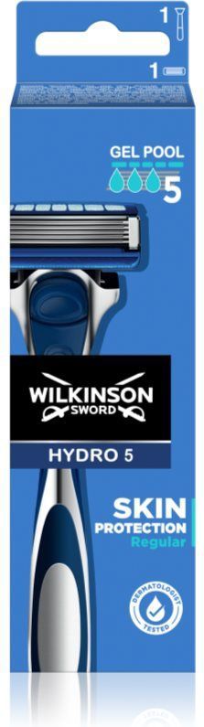 Wilkinson Sword - Hydro5 - Handmatig Scheerapparaat - Zwart - Vervangbare Scheerkop