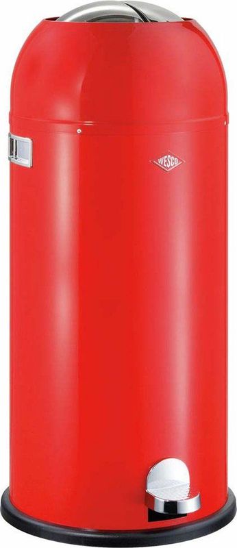 Wesco - Kickmaster Maxi - Prullenbak - Zwart - 40 Liter