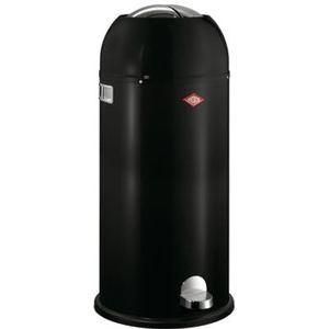 Kickmaster Maxi Pedaalemmer - 40 liter - Zwart - Wesco