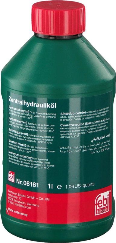 Febi Bilstein - Hydrauliek Olie - 1 Liter - Groene Kleur