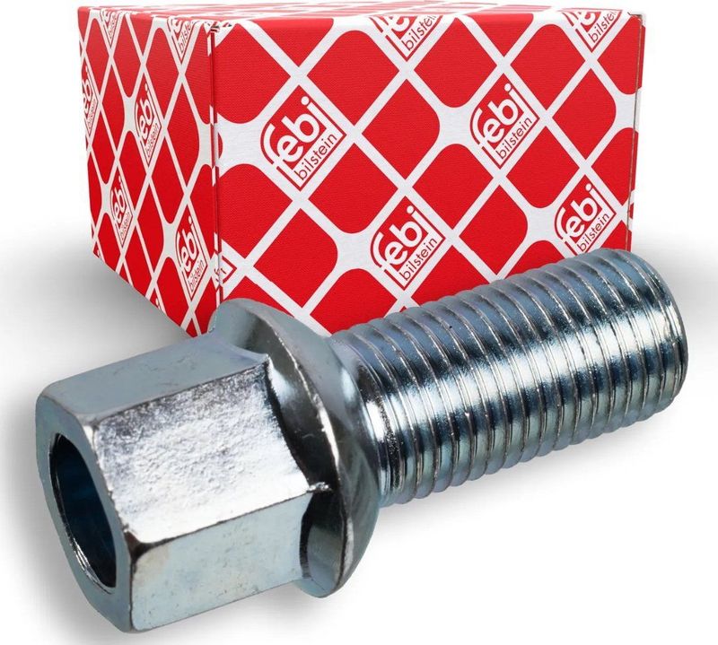 FEBI BILSTEIN - Wielbouten - Staal - M14 x 1,5 - Lengte 48 mm - Gegalvaniseerd