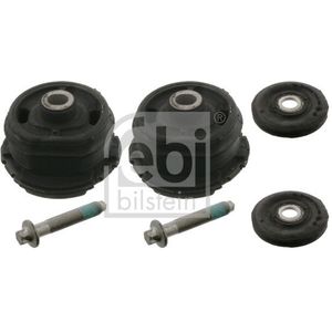 Febi - Rep. Set Achterasdrager - Mercedes-Benz - Rubber/Metaal