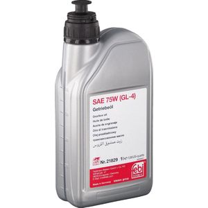 Febi Bilstein - Versnellingsbakolie - Geel - 1 Liter - Viscositeit Klasse SAE 75W GL-4