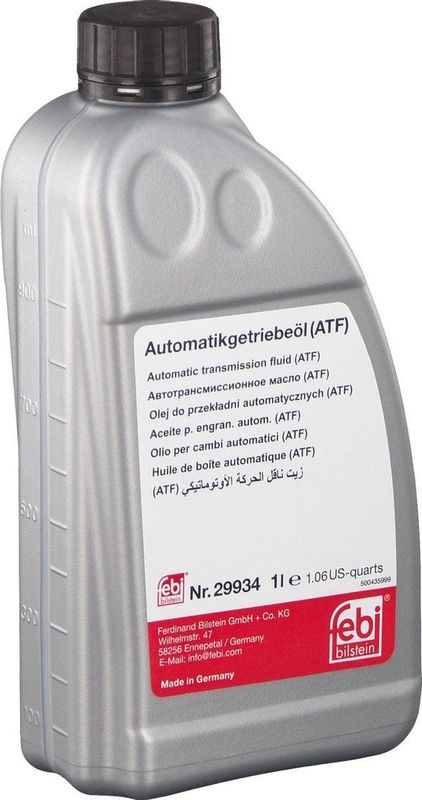 Febi Bilstein - ATF 29934 - Versnellingsbakolie - Rood - 1 liter