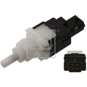 FEBI BILSTEIN - Remlichtschakelaar - Zwart - Voor Ford, Fiat, Peugeot