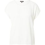 MORE & MORE - Shirt - Offwhite - Effen - Kwartmouw