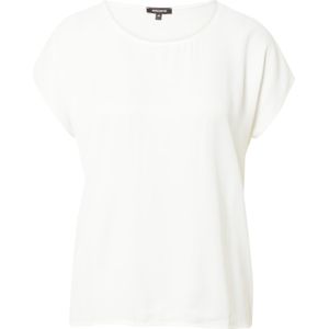 MORE & MORE - Shirt - Offwhite - Effen - Kwartmouw