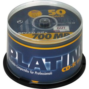 Platinum CD-R 700 MB 50er CakeBox