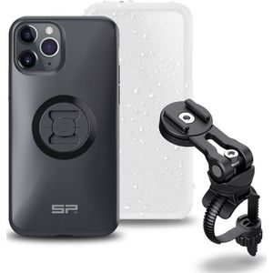 Sp Connect Houder voor mobiele telefoon Fietsbundel II Samsung S20, Smartphonehouder, Transparant, Zwart