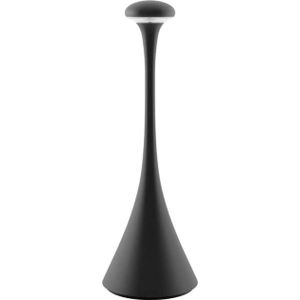 Sigor LED accu-tafellamp Nudrop, IP54, nachtzwart
