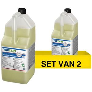 Topclin - Machine Detergent - Vaatwasmiddel - 2 flessen - 5 liter