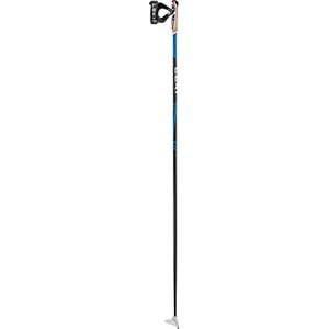 Leki - Langlaufstokken - Cc 450 Brightblue-Black-White voor Unisex - Maat 155 cm - Zwart