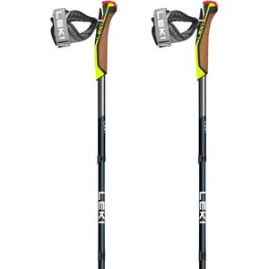 Leki Traveller FXOne Carbon Nordicwalkingstokken (grijs/geel)