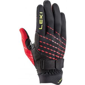 leki ultra trail breeze handschoenen zwart rood