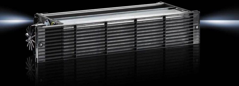 Rittal - SK Drukventilator - Zwart - 320 m³/h - 230 V - 2U