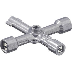 Rittal SZ 2549500 Schaltschrankschlüssel mit Bit-Adapter Stahl 1 St.
