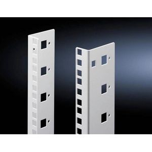 Rittal - FlatBox Montagehoeken - Plaat voor Rekmontage - Grijs - Staal - Verpakking van 2