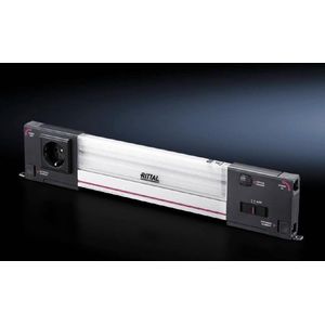Rittal Reklamp - AC 100-240 V, Accessoires voor serverkasten, Wit