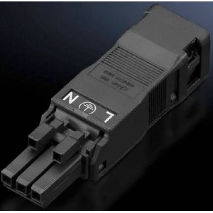 Rittal - SZ 2500.600 VE5 - Contactdoos - 3-polig - 100-240V - Accessoires voor Serverkasten