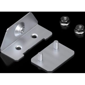 Rittal - VX 8660.096 - Blindplaatbevestiging - Aluminium - Staal