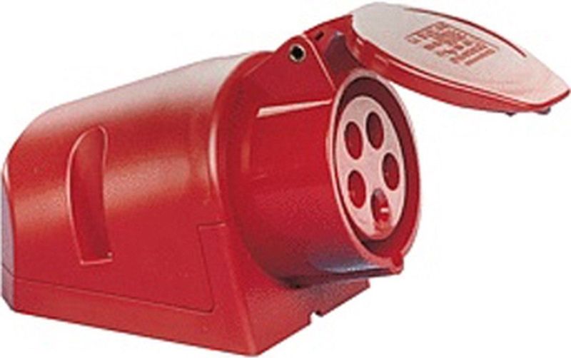 HP Autozubehör - CEE-wandcontactdoos - Spatwaterdicht - 5-polig - 16 A - 400 V