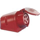 HP - CEE Wandcontactdoos - 32 A - 400 V - IP44 - 5-polig
