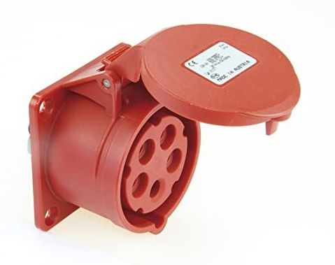 SIROX - CEE-inbouwdoos - 5-polig - Spuitwaterdicht - IP44