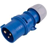 Stekker - CEE - Blauw - Kunststof - 16 Ampère - 3 Polen