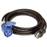 Sirox - 351.201-5-CO - CEE-CARA Adapter - 16 A - 3-polig - Zwart - 1 st.