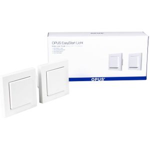 OPUS EasyStart Lichtschakelaars - Wit